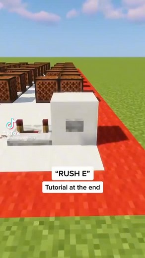 Minecraft note block rush E original tutorial link part 1: @BestestGrammer part 2: @BestestGrammer #minecraft #minecraftnoteblocks #sheetmusicboss #fyp #fypシ
