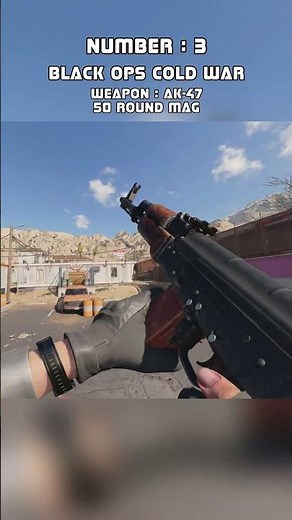 Top 5 Reload Assault Rifle Extended mag Part 1 [Black ops COLD WAR ] #warzone #callofduty #gaming