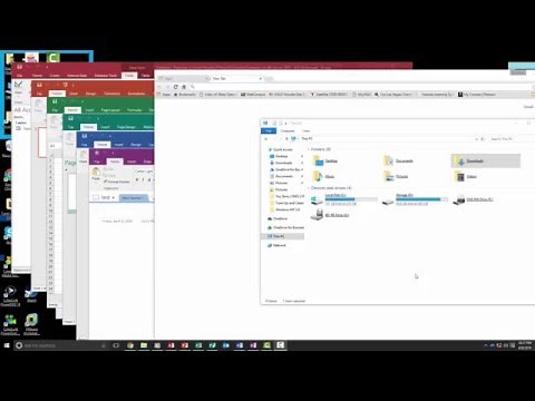 Show Desktop in One Click in Windows 10!