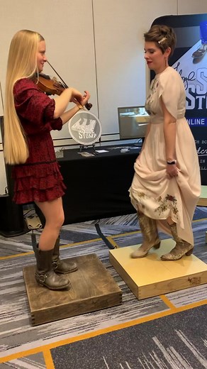 506K views · 21K reactions | #WomenOfBluegrass ✌ #throwback #buckdance #fiddle #bluegrass #clogging | Hillary Klug | Facebook