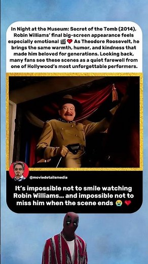 Robin Williams’ Final Big-Screen Goodbye 😭❤️ | Night at the Museum: Secret of the Tomb (2014)