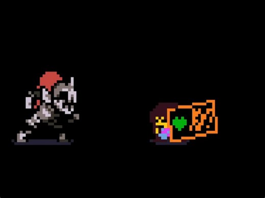 【传说之下/像素动画】Frisk Fights Back