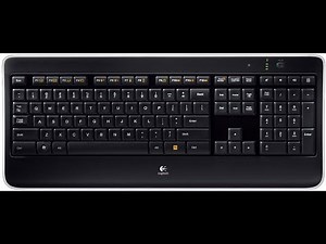 Logitech K800 Wireless Illuminated Keyboard Review & Features!