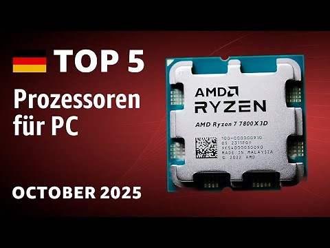 TOP—5. Best Processors for PC. Test & Comparison October 2025