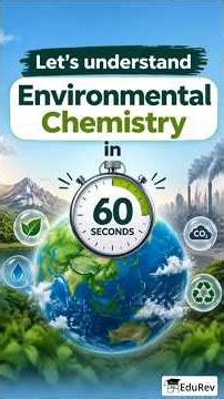 Environmental Chemistry 🌍🧪 | Inorganic Chemistry | JEE Main & Advanced#shorts