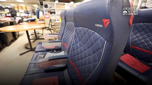 Delta's popular 'surplus sale' sells old seats, galley carts and more