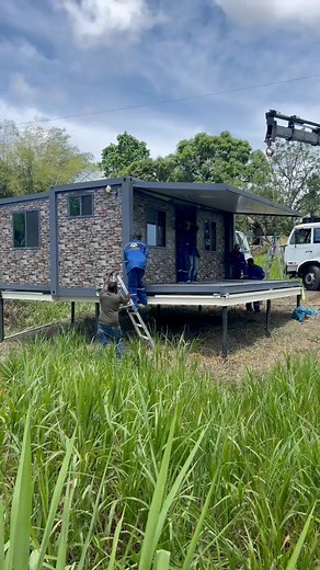 123K views · 1.1K reactions | Come with us on a house delivery - 2 bedroom house sale -$149,995  WhatsApp 2756966 | Chefpro Group of Companies | Facebook