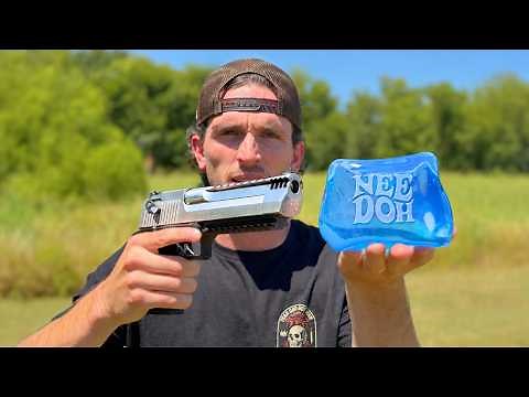 Can a Needoh Cube Stop a Bullet?