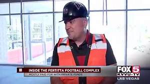 11K views · 74 reactions | UNLV Football has nearly competed its new Fertitta Football Complex. Kevin Fox 5 Vegas got a tour from Coach Tony Sanchez. | FOX5 Las Vegas | Facebook