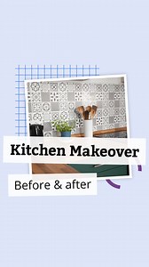 2.4K views · 20 reactions | Kitchen makeover: this tile backsplash...
