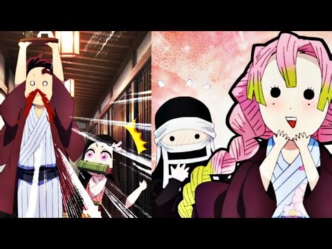 Tanjiro MAKING GIRLS BLUSH 😎 | Demon slayer season 3 episode 1