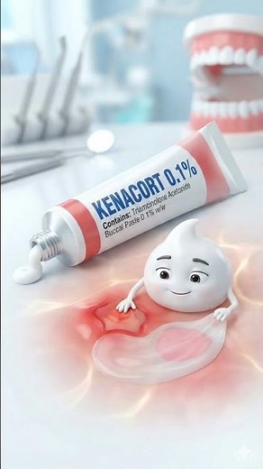 KENACORT 0.1% (TRIAMCINOLONE ACETONIDE) IS A TOPICAL CORTICOSTEROID USED TO REDUCE INFLAMMATION PAIN