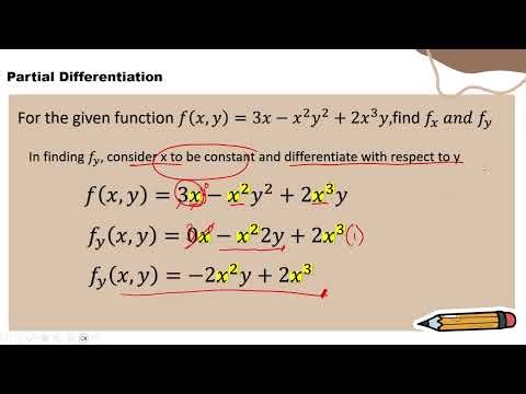 Partial Differentiation