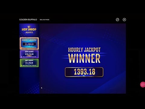 Slots LV Hot Drop Hourly Jackpot Win - 10-14-22