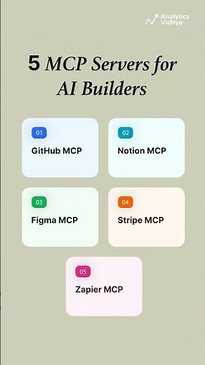 5 MCP Servers That Change Everything for AI Builders #ai #mcp #aiagents