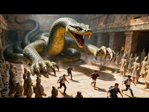 The expedition team triggered the mechanism, and corpse snakes poured out like a tide.