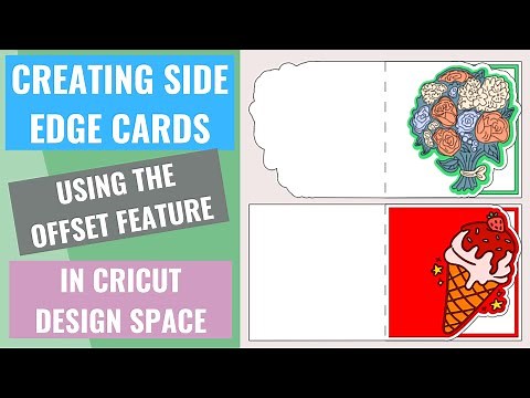 Easy way to create “Side Edge/Over the Edge” cards in Cricut Design Space