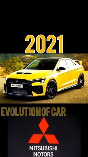Evolution of car "Mitsubishi1992-2025🏎️#carevolution #shorts #mitsubishi #trending