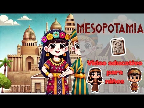 🔎 Mesopotamia para niños 🏺🌍 | La cuna de la civilización 📜✨