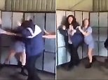 Girl set upon after brawl breaks out in school locker room