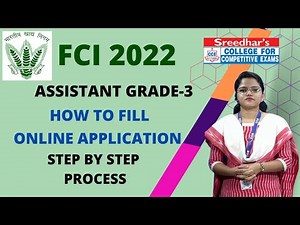HOW TO FILL FCI ONLINE APPLICATION FORM 2022 | FCI RECRUITMENT 2022 APPLY ONLINE