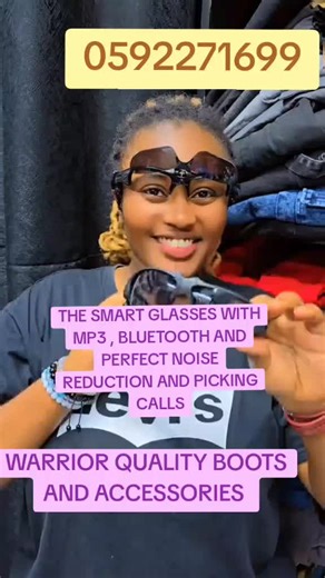 Smart Glasses with MP3 and Bluetooth Features