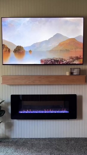 Easy Dimplex Winslow Linear Fireplace Installation & Transformation