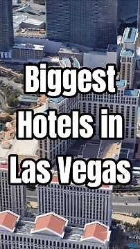 Top 10 Biggest Hotels in Las Vegas #hotel #resort #vegas