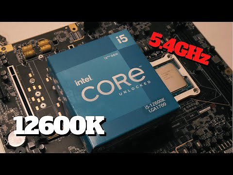 Overclocking Intel Core i5 12600K to 5.4GHz - Tips and Thoughts