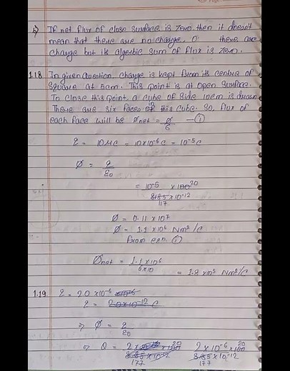 class 12 physics chapter 1 NCERT solutions