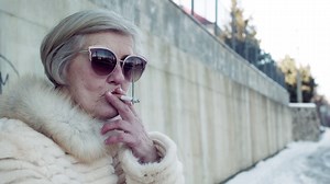 A Portrait Of Active Senior Woman Standing Stock Footage SBV-334041330 - Storyblocks