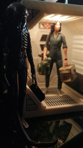 Alien 3D Print Diorama NECA Mezco 1:12.