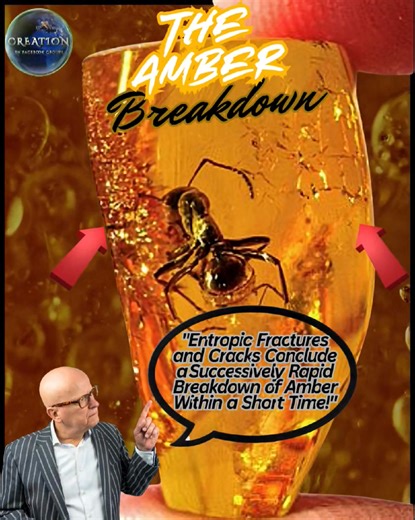 THE AMBER BREAKDOWN! (5,000 Years to Dust!): We have all seen the insects in various other creatures caught in time and partially immortalized in amber. The Amber Evidence That Shatters Millions-of-Years Evolution has opened our eyes to God's truth in his holy Word. Depicting creation week as a viable and reliable source of accountability and factual occurrences. For decades, evolution theory has relied on the assumption that amber fossils are millions of years old. However, scientific evidence 