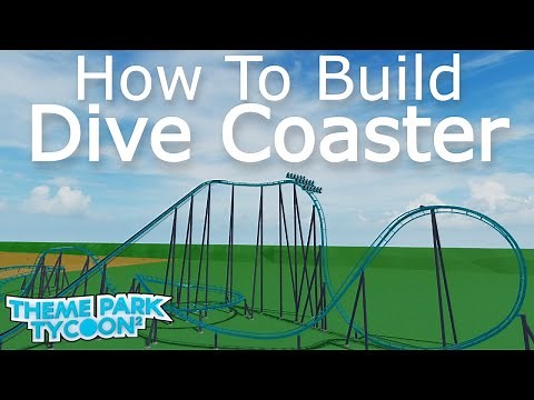 Dive Coaster | How To Build | Theme Park Tycoon 2