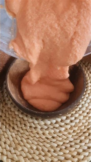 Mamey Sapote Smoothie Bowl ✨️ #mameysapote