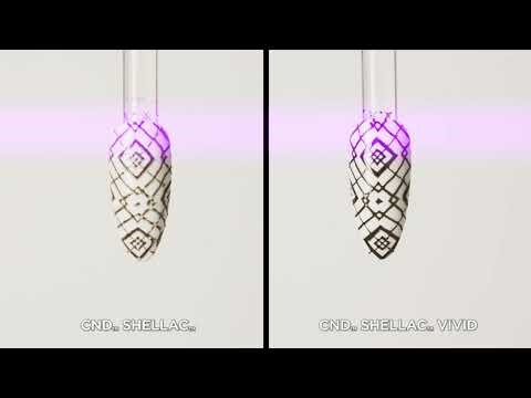CND™ SHELLAC™ VIVID - Stamping Comparison