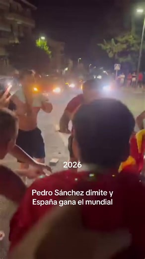 Pedro Sánchez Dimite y España Gana el Mundial