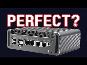 A BORING MINI PC - That’s why IT'S PERFECT! // 4xNVMe + 4x2.5GBe - OPNSense + TrueNAS