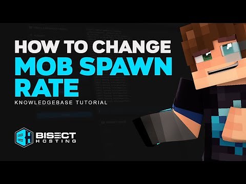 How to Change the Mob Spawn Rate on a Minecraft Server!