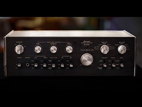 Sansui AU7700 Integrated Amp- Vintage Audio Review Episode #119