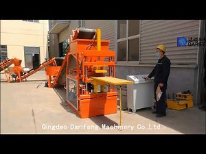 DF2-10 Automatic clay interlocking brick making machine