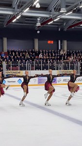 14K views · 4.9K reactions | Premiere of our new Free Skating ”¡Vida, bienvenida!”  First Qualifiers day 2/2 succesfully performed. | Helsinki Rockettes | Facebook