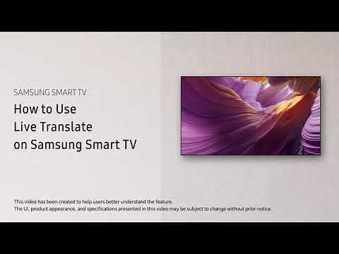 How to Use Live Translate on Samsung Smart TV