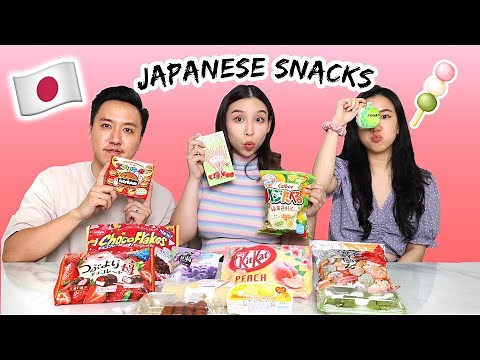 Trying Japanese Snacks 🍡 | TINA TRIES IT