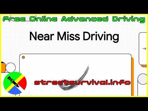 Near Miss Driving Incidents: Turn Close Calls Into Safer Habits