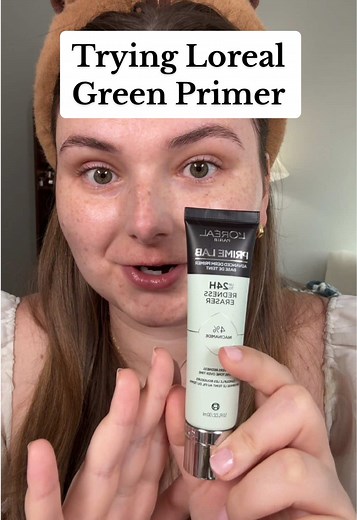 Loreal Green Primer Review and Color Corrector Testing