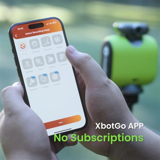Revolutionize your game with XbotGo Chameleon's AI tracking. Unlock your full potential now! | XbotGo