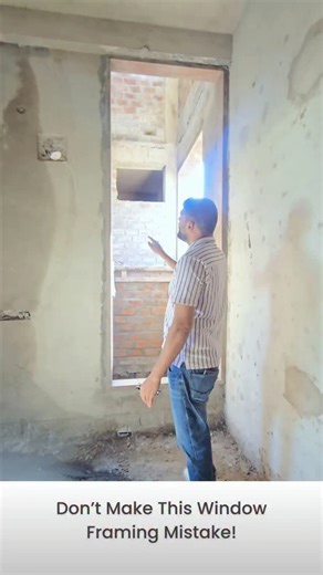 Sonam Tanna Ramchandani on Instagram: "Window frames done right — aligned, proportioned & detailed to perfection. Because good design is all about the details 🪟✨ #beforeyoubuilds #designtips #architecttips #interiorreels"