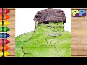 How to Draw Hulk Drawing Easy Step by Step || Pencil Pixies
