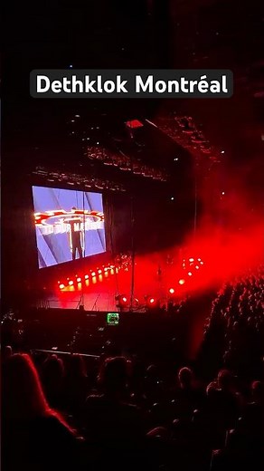 Dethklok Montréal @ Centre Bell #metal #livemetal #dethklok #melodicdeathmetal #concert